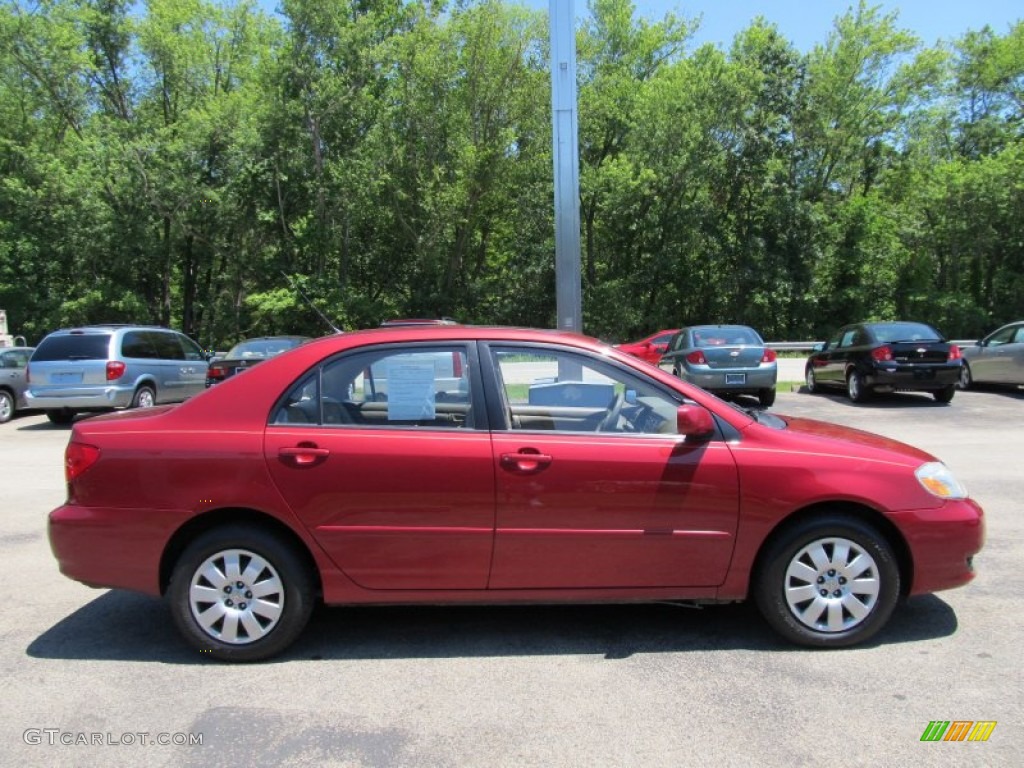 Impulse Red 2004 Toyota Corolla LE Exterior Photo #51211592