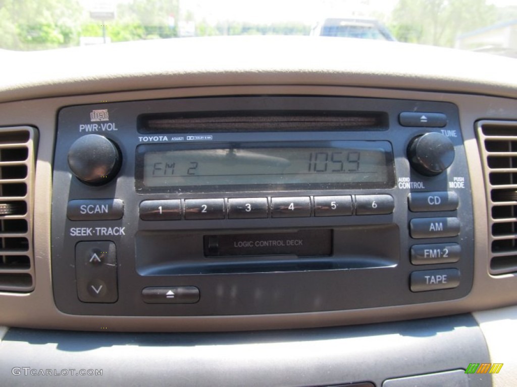 2004 Corolla LE - Impulse Red / Pebble Beige photo #11