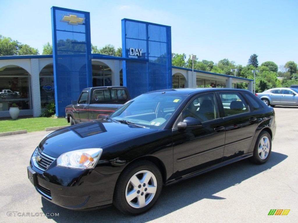 2006 Malibu Maxx LT Wagon - Black / Titanium Gray photo #1