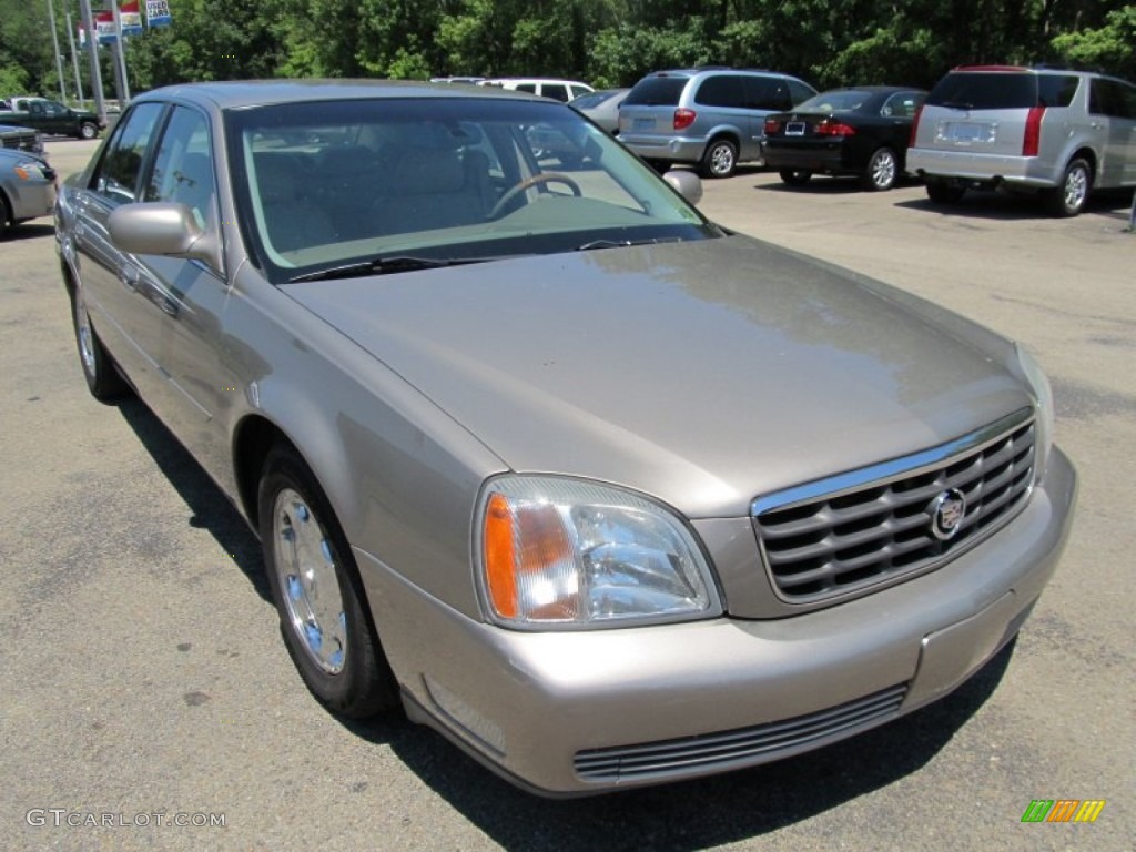 Cashmere Metallic 2002 Cadillac DeVille DHS Exterior Photo #51213026