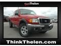 Torch Red 2005 Ford Ranger FX4 Off-Road SuperCab 4x4
