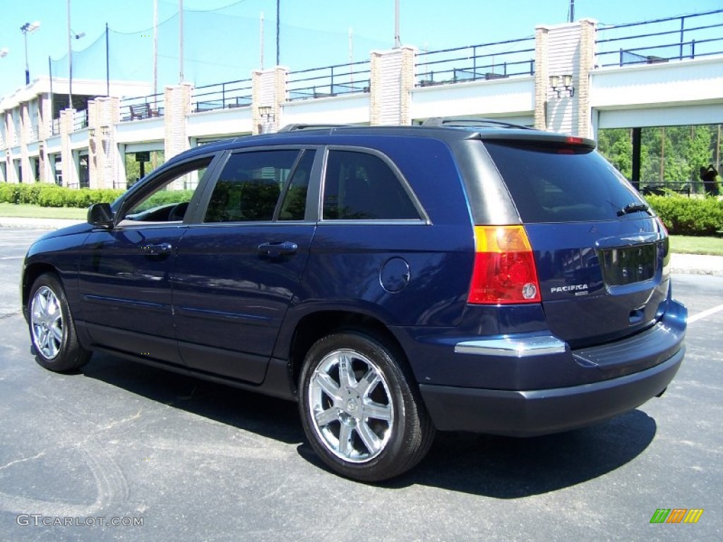 2005 Pacifica Touring AWD - Midnight Blue Pearl / Light Taupe photo #3