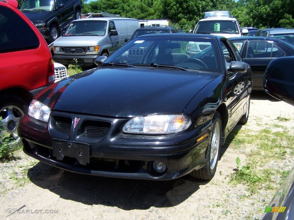 1998 Grand Am GT Coupe - Black / Graphite photo #1