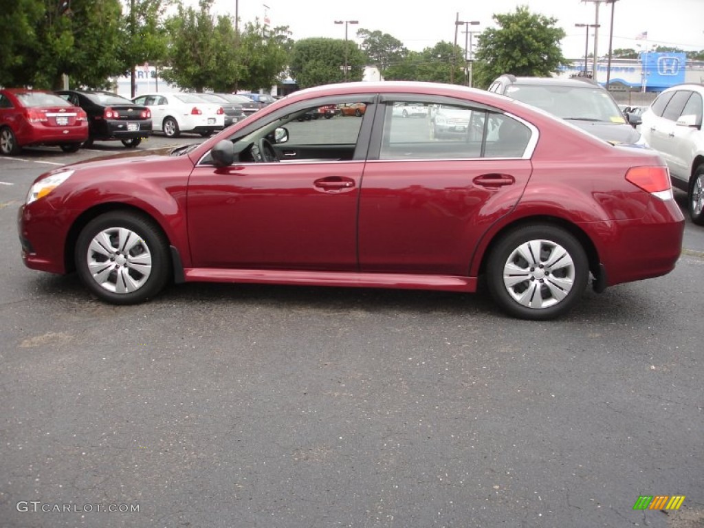 Ruby Red Pearl 2010 Subaru Legacy 2.5i Sedan Exterior Photo #51216206