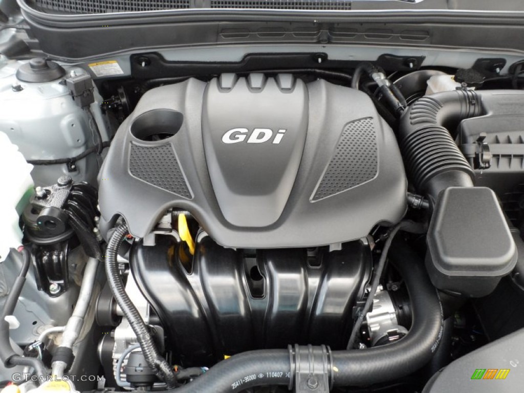 2012 Hyundai Sonata GLS 2.4 Liter GDI DOHC 16-Valve D-CVVT 4 Cylinder Engine Photo #51216515