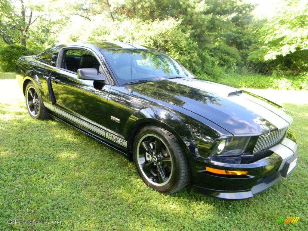Black 2007 Ford Mustang GT Premium Coupe Exterior Photo #51216524