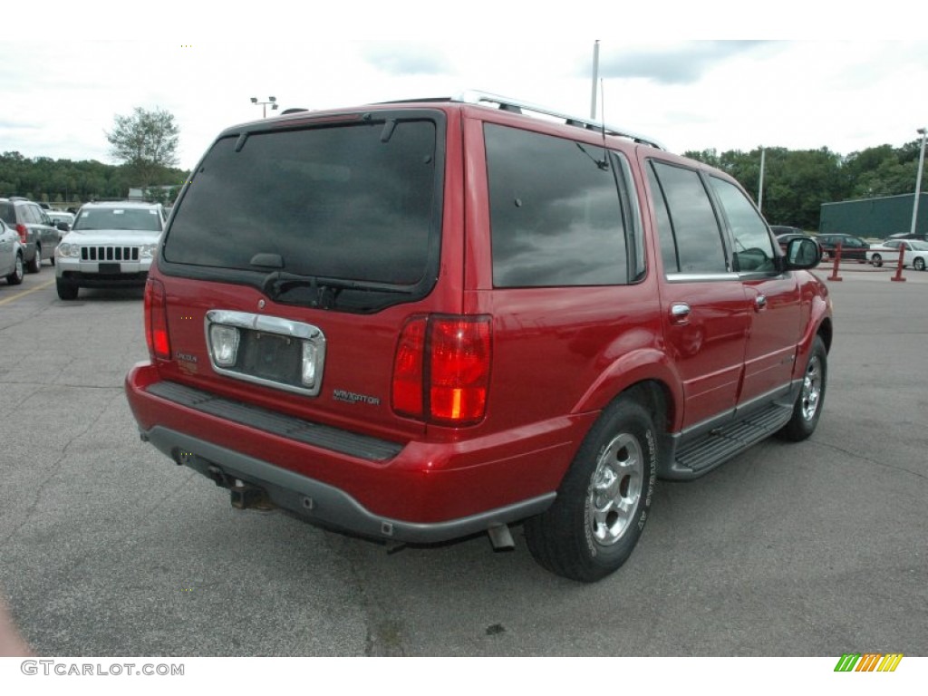 2000 Navigator 4x4 - Laser Red Tinted Metallic / Medium Parchment photo #6