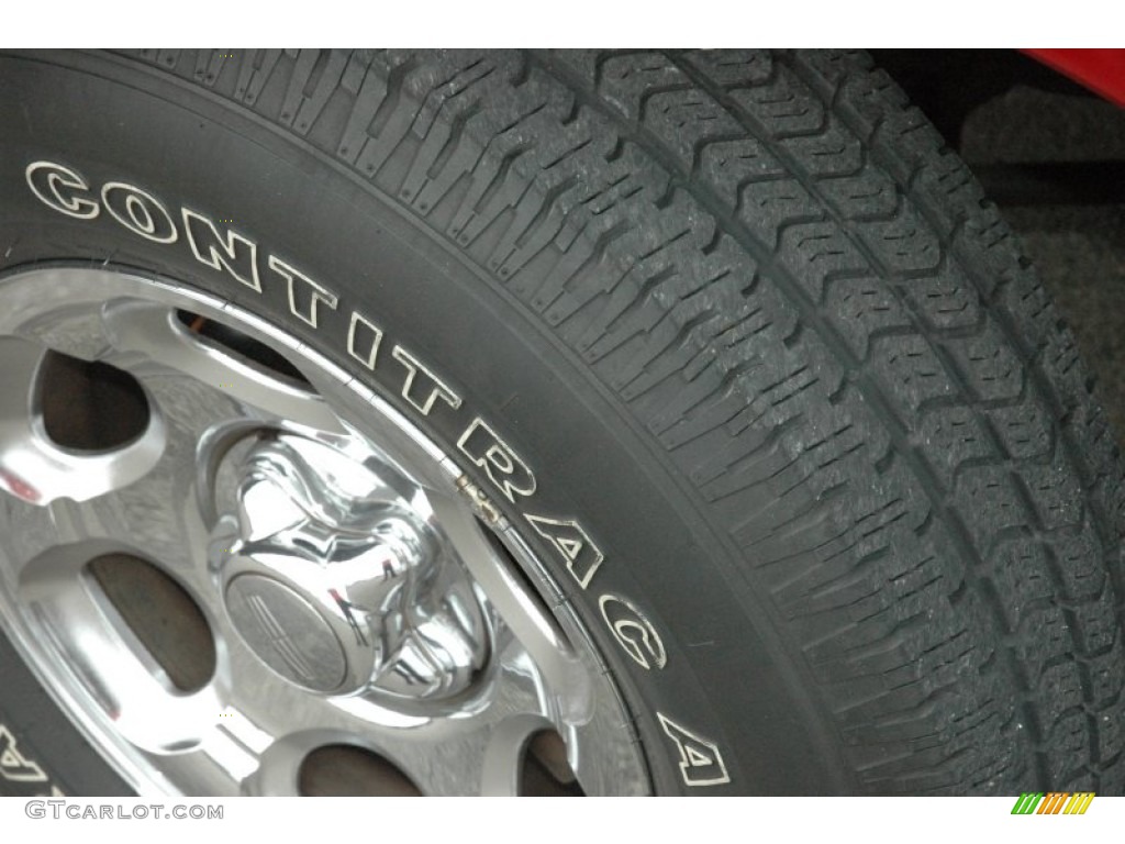 2000 Navigator 4x4 - Laser Red Tinted Metallic / Medium Parchment photo #7