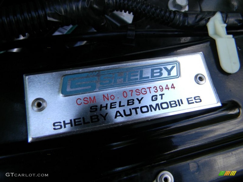 2007 Ford Mustang GT Premium Coupe Marks and Logos Photo #51216956