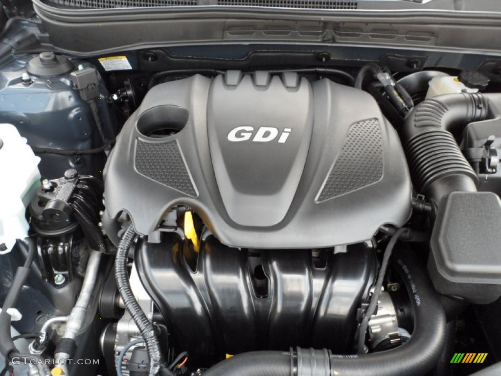 2012 Hyundai Sonata Limited 2.4 Liter GDI DOHC 16-Valve D-CVVT 4 Cylinder Engine Photo #51217061