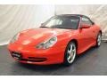 Guards Red 2001 Porsche 911 Carrera Cabriolet