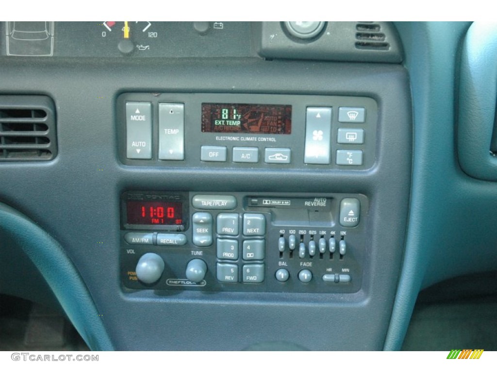1996 Bonneville SE - Dark Green Metallic / Gray photo #8