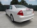 2012 White Platinum Tri-Coat Ford Fusion SE  photo #5