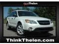 2009 Satin White Pearl Subaru Outback 2.5i Special Edition Wagon  photo #1