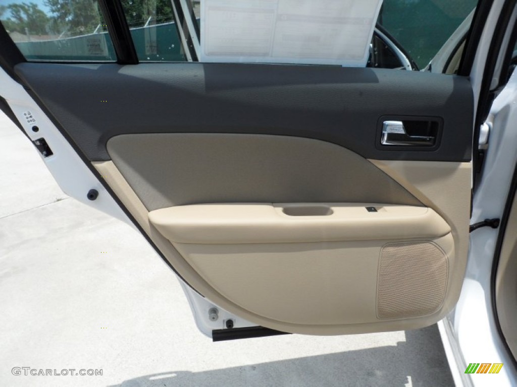 2012 Ford Fusion SE Camel Door Panel Photo #51217685