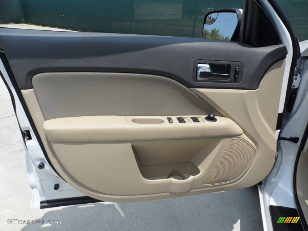 2012 Ford Fusion SE Camel Door Panel Photo #51217709