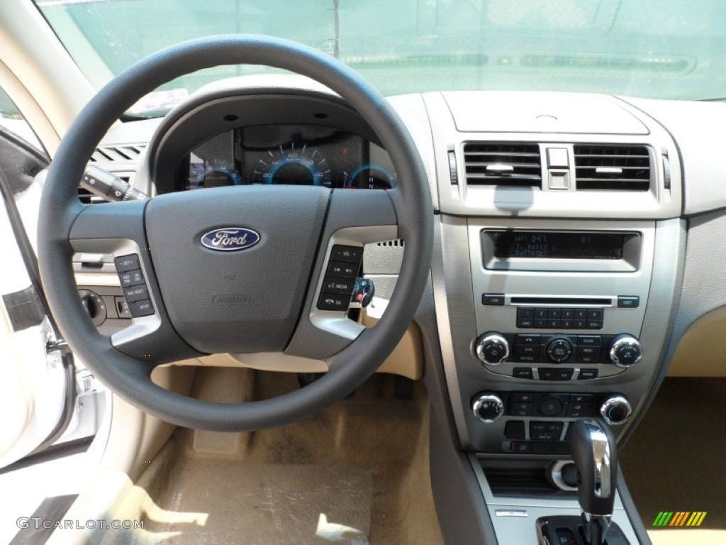 2012 Ford Fusion SE Camel Dashboard Photo #51217766