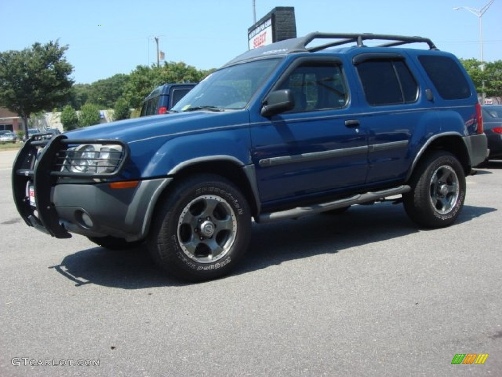 2004 Xterra  - Just Blue / Charcoal photo #2