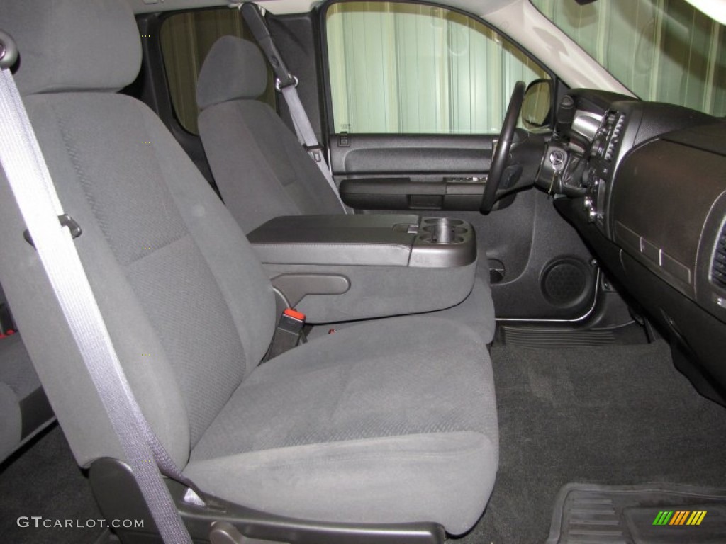 Ebony Interior 2008 Chevrolet Silverado 1500 Z71 Extended Cab 4x4 Photo #51218312