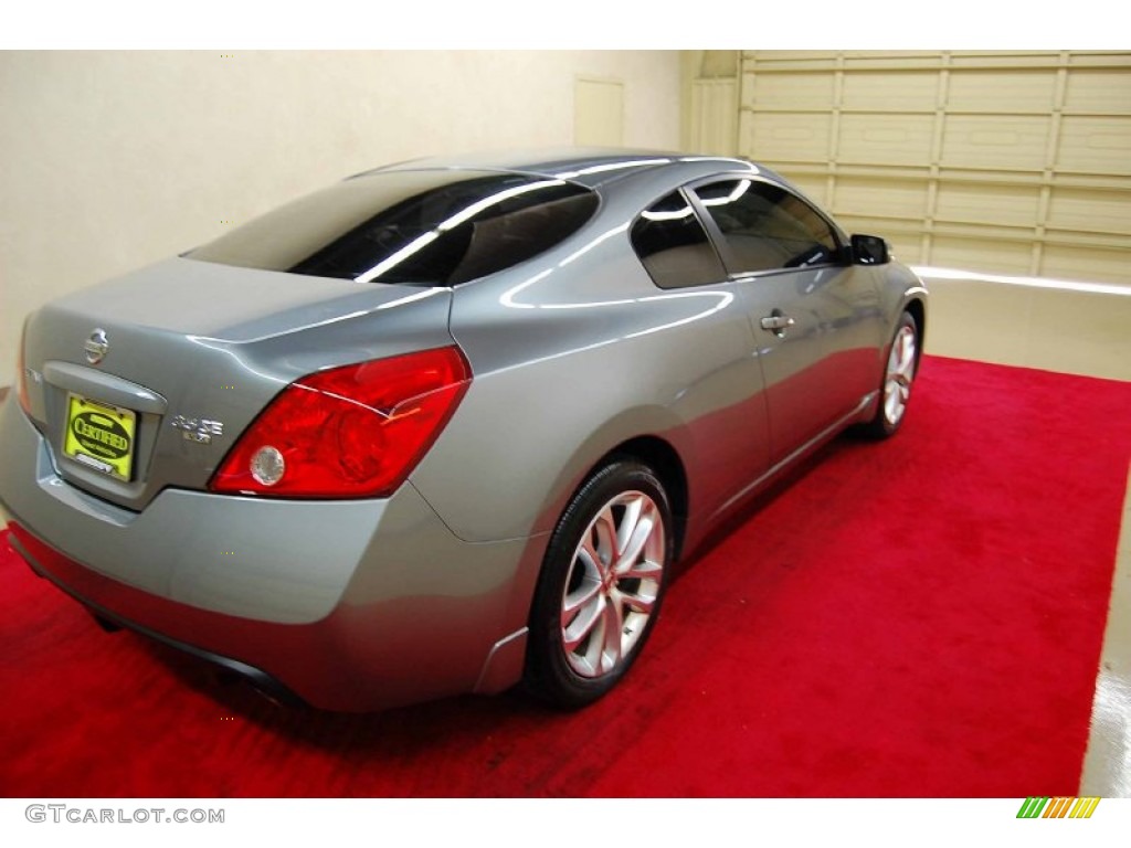 2009 Altima 3.5 SE Coupe - Precision Gray Metallic / Charcoal photo #6