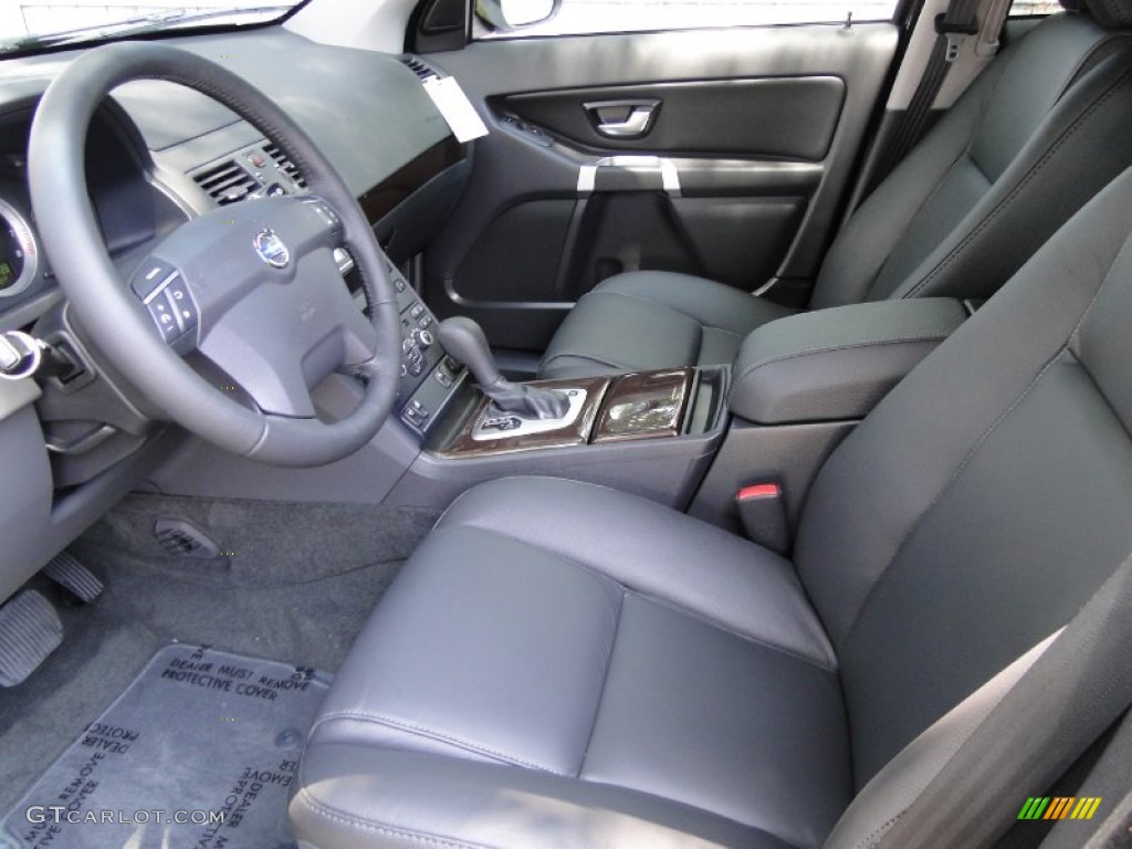 Off Black Interior 2012 Volvo XC90 3.2 AWD Photo #51219704
