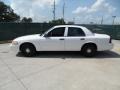 2008 Vibrant White Ford Crown Victoria Police Interceptor  photo #6