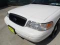 2008 Vibrant White Ford Crown Victoria Police Interceptor  photo #12