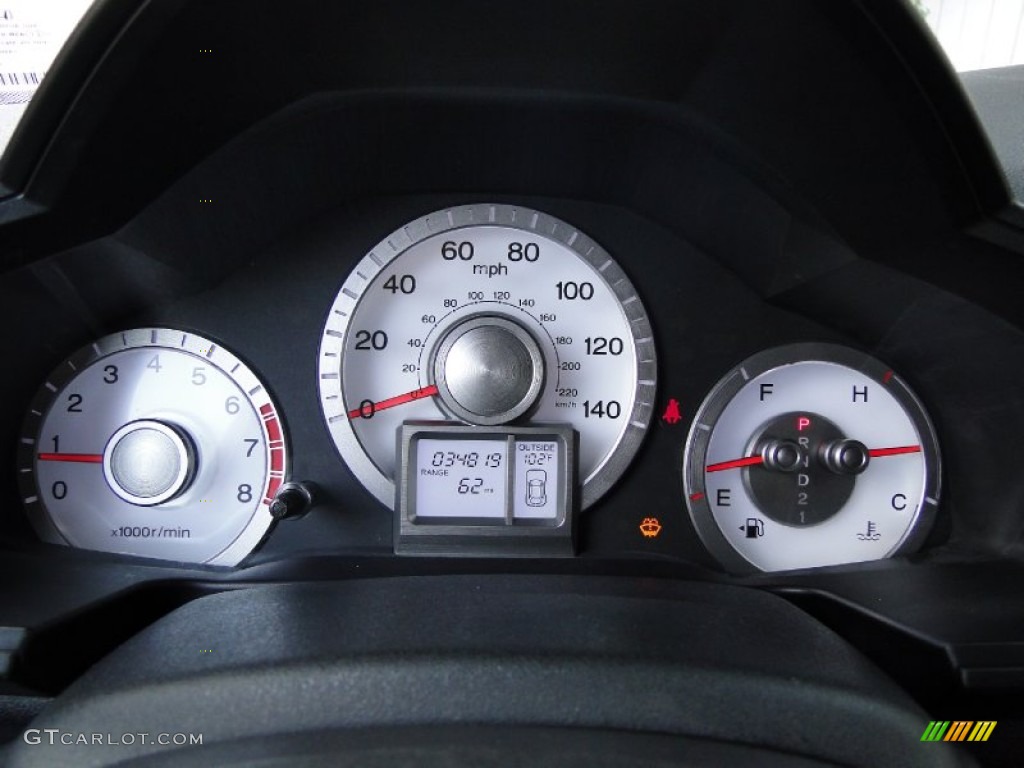 2009 Honda Pilot EX-L Gauges Photo #51220226