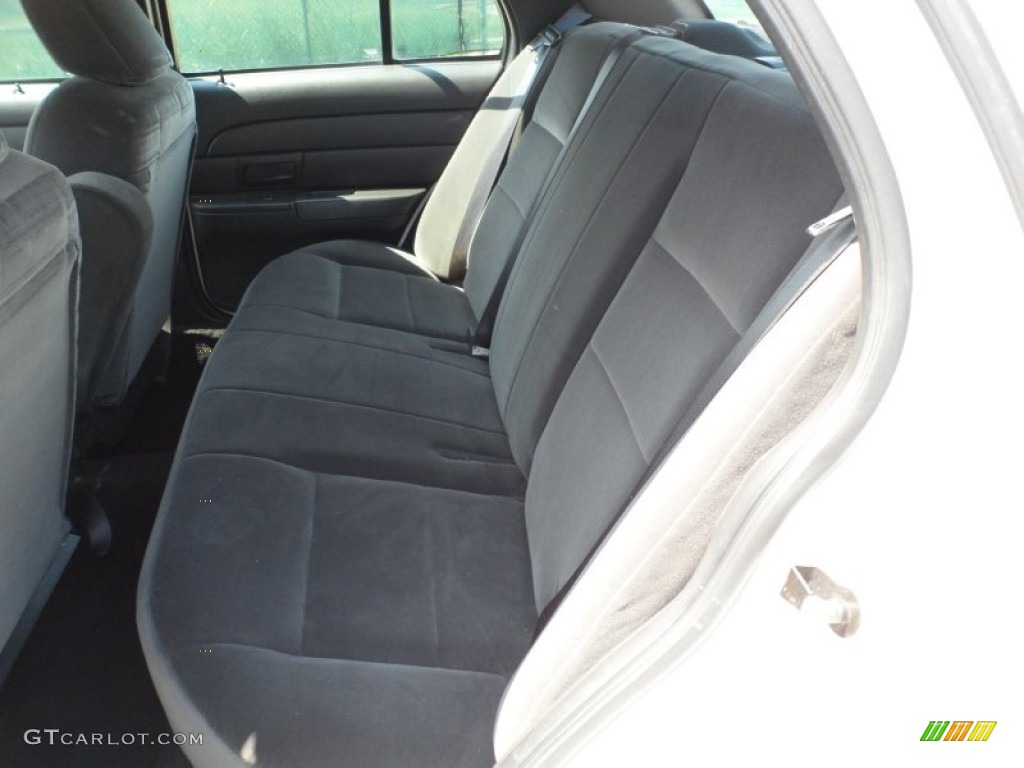 Charcoal Black Interior 2008 Ford Crown Victoria Police Interceptor Photo #51220478