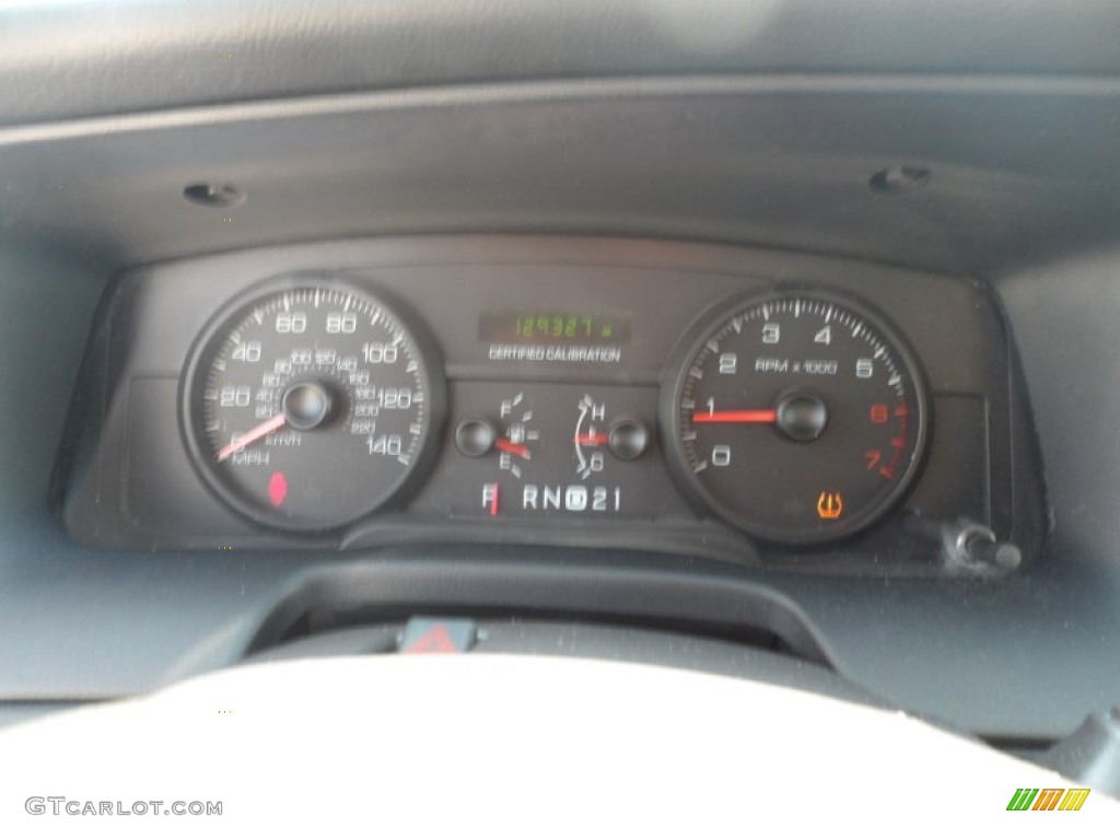 2008 Ford Crown Victoria Police Interceptor Gauges Photo #51220610