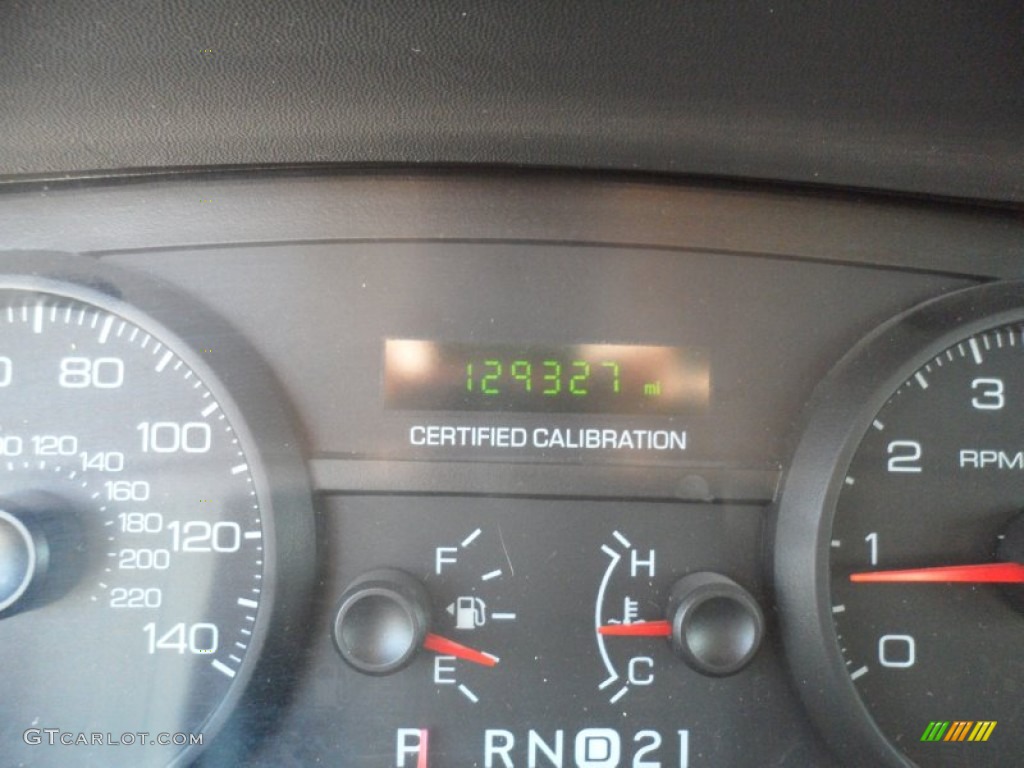 2008 Ford Crown Victoria Police Interceptor Gauges Photo #51220625