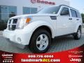 Stone White 2009 Dodge Nitro SE