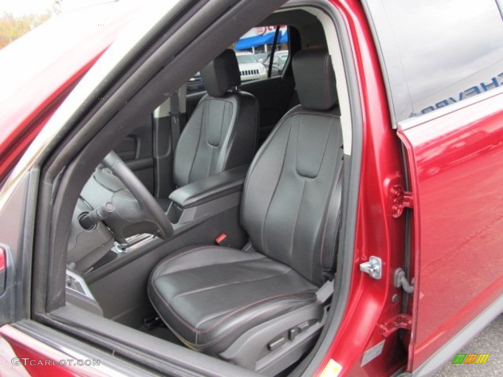 Jet Black Interior 2010 GMC Terrain SLT AWD Photo #51222188