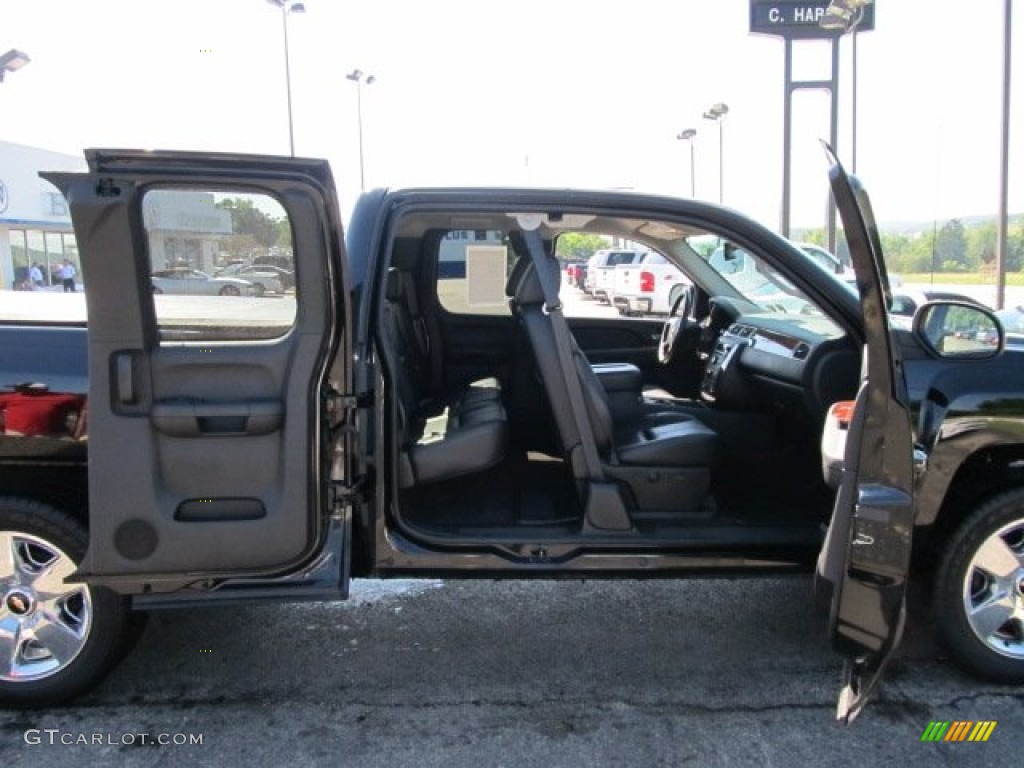 2009 Silverado 1500 LTZ Extended Cab 4x4 - Black / Ebony photo #13