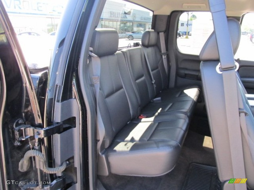 2009 Silverado 1500 LTZ Extended Cab 4x4 - Black / Ebony photo #14