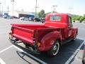 Bright Red 1951 Chevrolet Pickup Truck Exterior