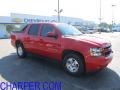 2010 Victory Red Chevrolet Avalanche LT 4x4  photo #1
