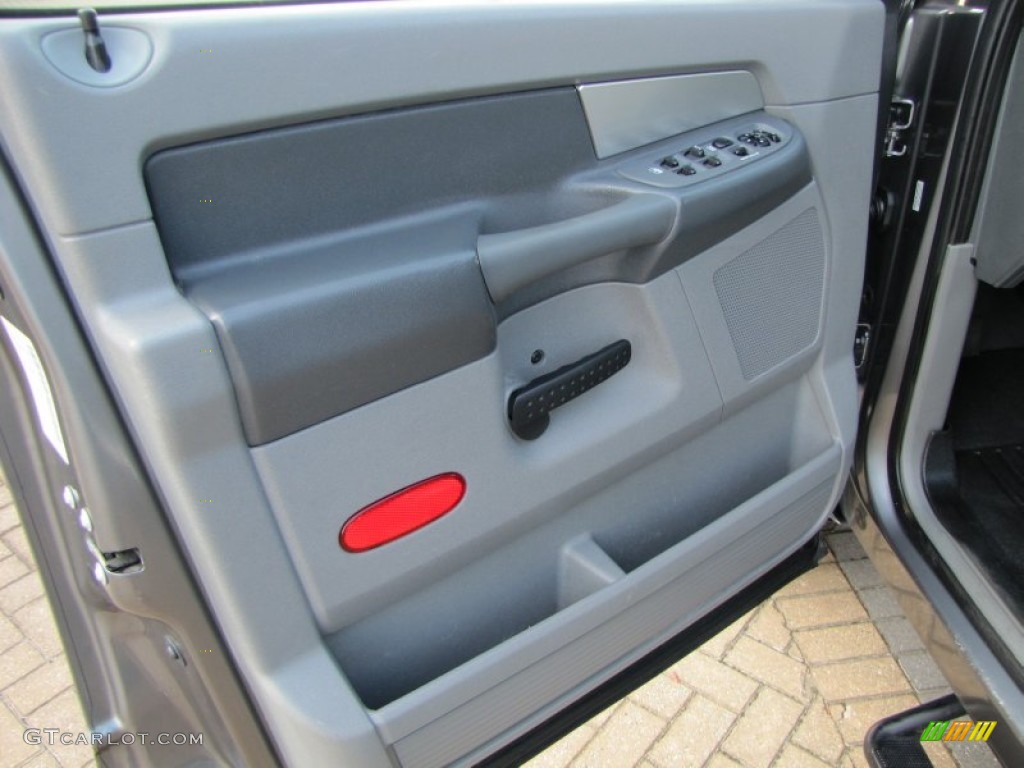 2008 Ram 1500 Big Horn Edition Quad Cab 4x4 - Mineral Gray Metallic / Medium Slate Gray photo #12