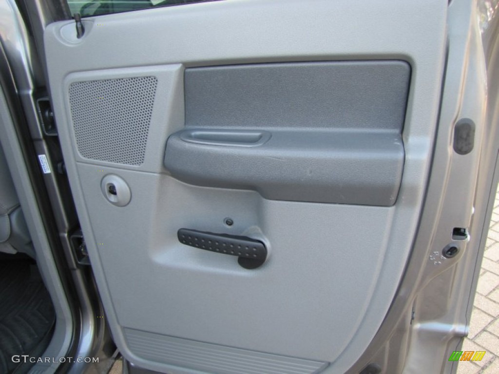 2008 Ram 1500 Big Horn Edition Quad Cab 4x4 - Mineral Gray Metallic / Medium Slate Gray photo #21