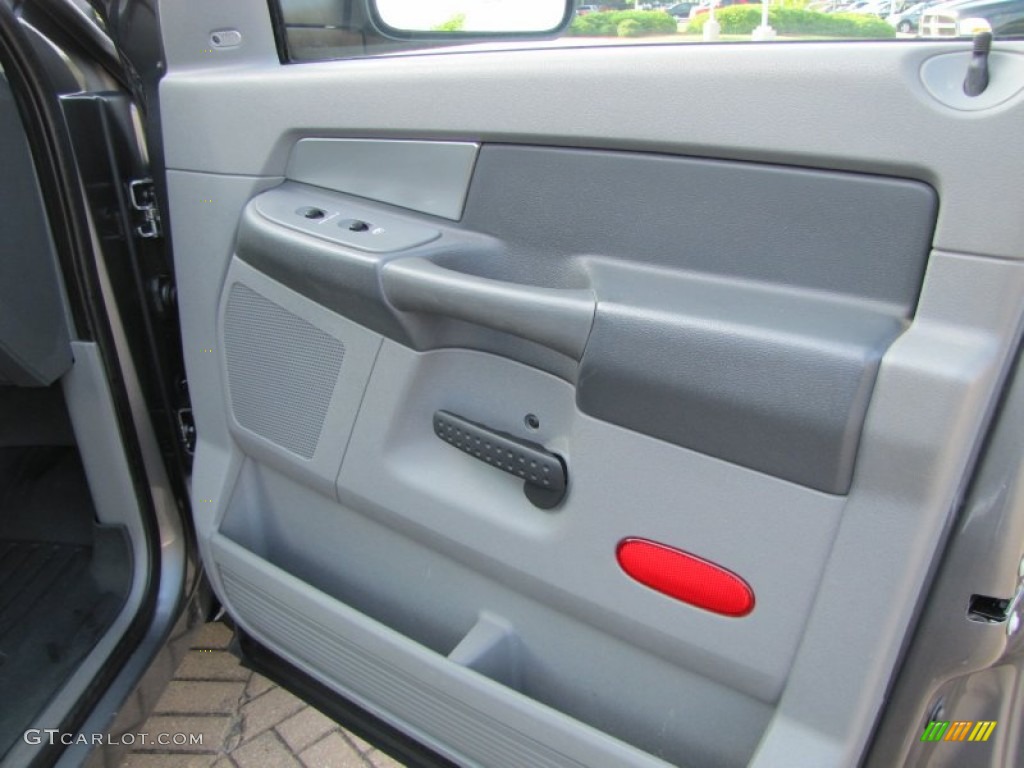 2008 Ram 1500 Big Horn Edition Quad Cab 4x4 - Mineral Gray Metallic / Medium Slate Gray photo #23