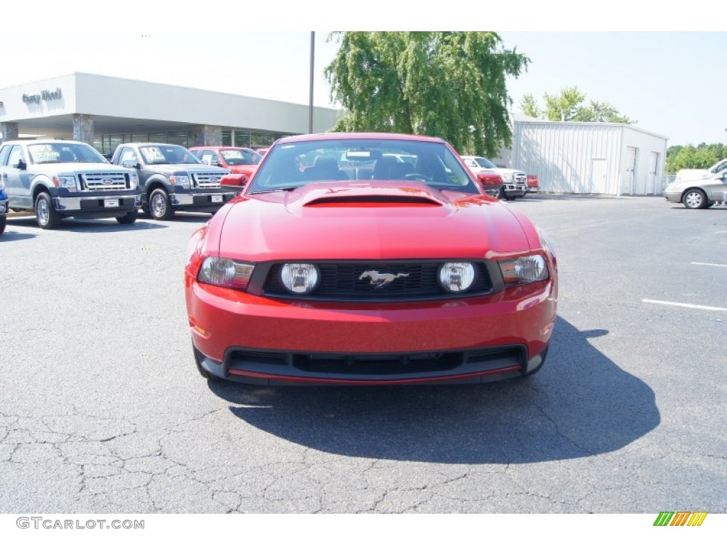 Red Candy Metallic 2012 Ford Mustang GT Premium Coupe Exterior Photo #51225854