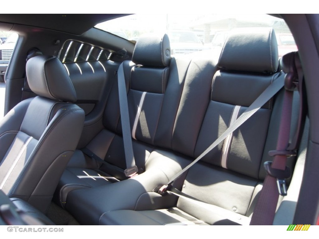 Charcoal Black/Cashmere Interior 2012 Ford Mustang GT Premium Coupe Photo #51225893