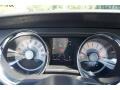 2012 Ford Mustang Charcoal Black/Cashmere Interior Gauges Photo