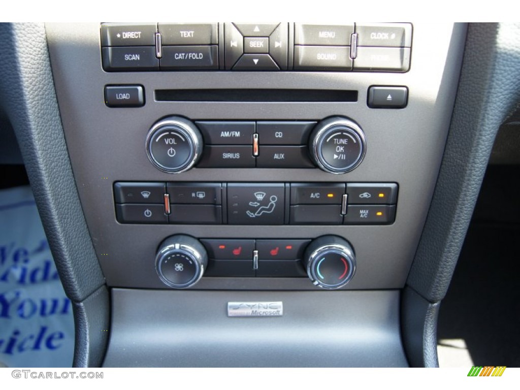 2012 Ford Mustang GT Premium Coupe Controls Photo #51226097