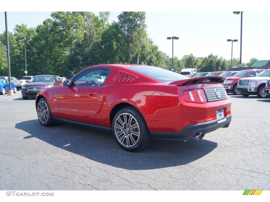 Red Candy Metallic 2012 Ford Mustang GT Premium Coupe Exterior Photo #51226157