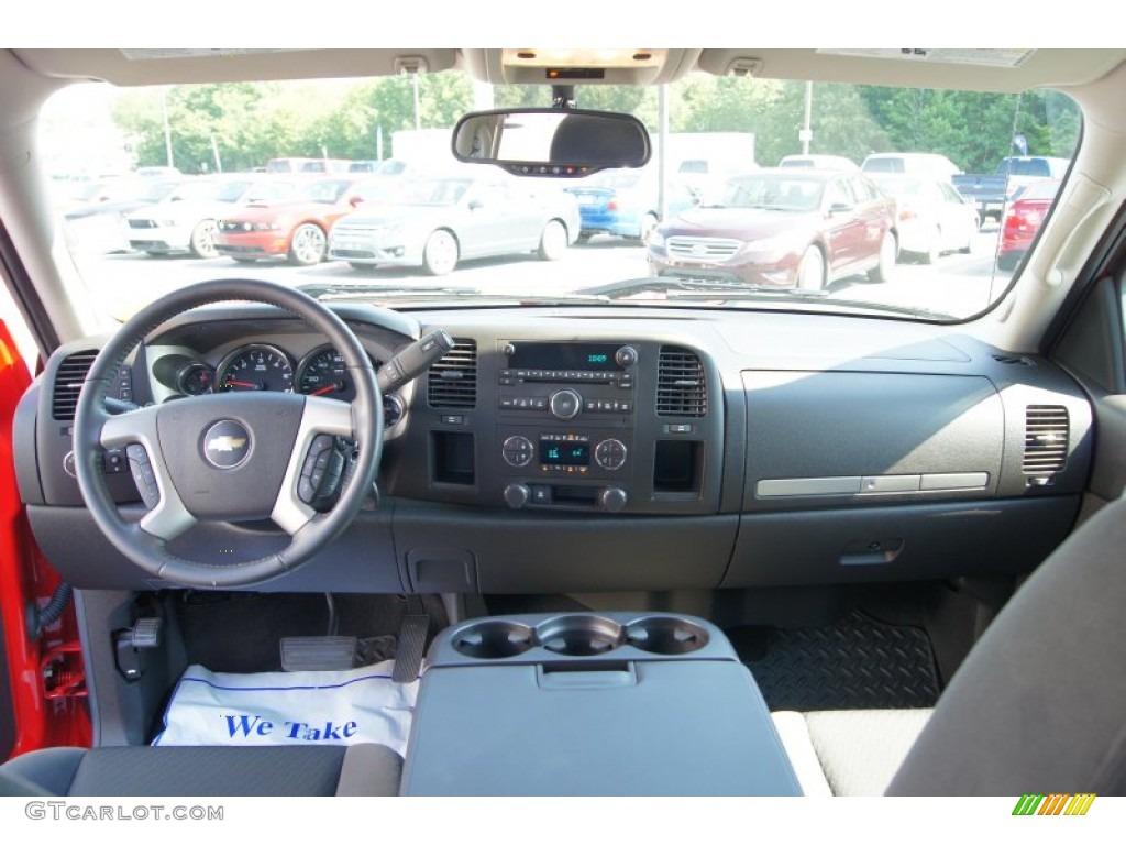 2009 Silverado 1500 LT XFE Crew Cab - Victory Red / Ebony photo #24