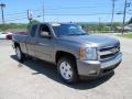 2008 Graystone Metallic Chevrolet Silverado 1500 LT Extended Cab 4x4  photo #11