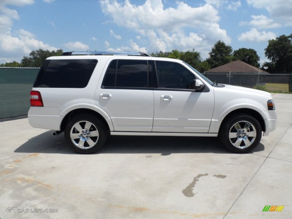White Platinum Tri-Coat Metallic 2010 Ford Expedition Limited Exterior Photo #51227636
