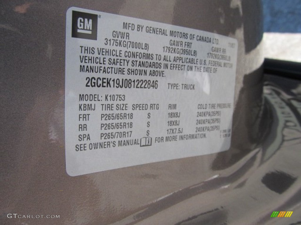 2008 Silverado 1500 LT Extended Cab 4x4 - Desert Brown Metallic / Ebony photo #34