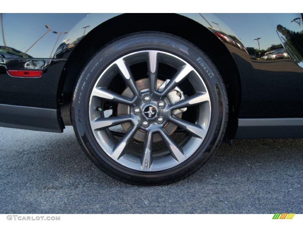 2011 Mustang GT Coupe - Ebony Black / Charcoal Black photo #17